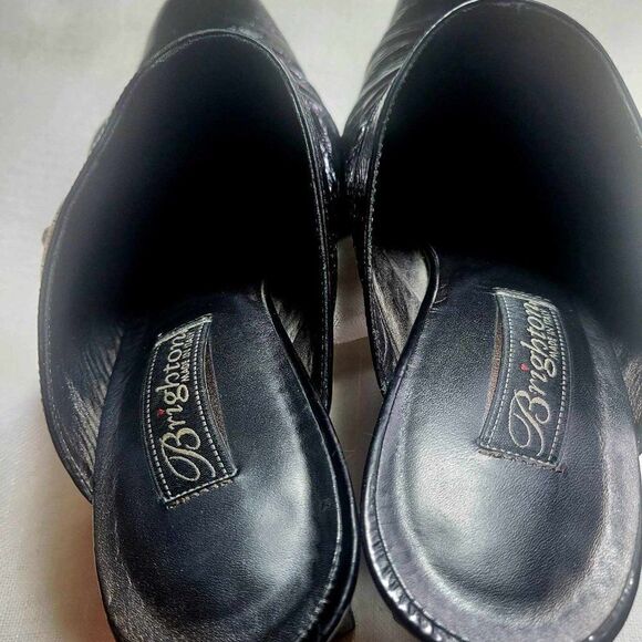 Brighton Pump heel shoes Suze 8.5 Color Black .used - Picture 5 of 8